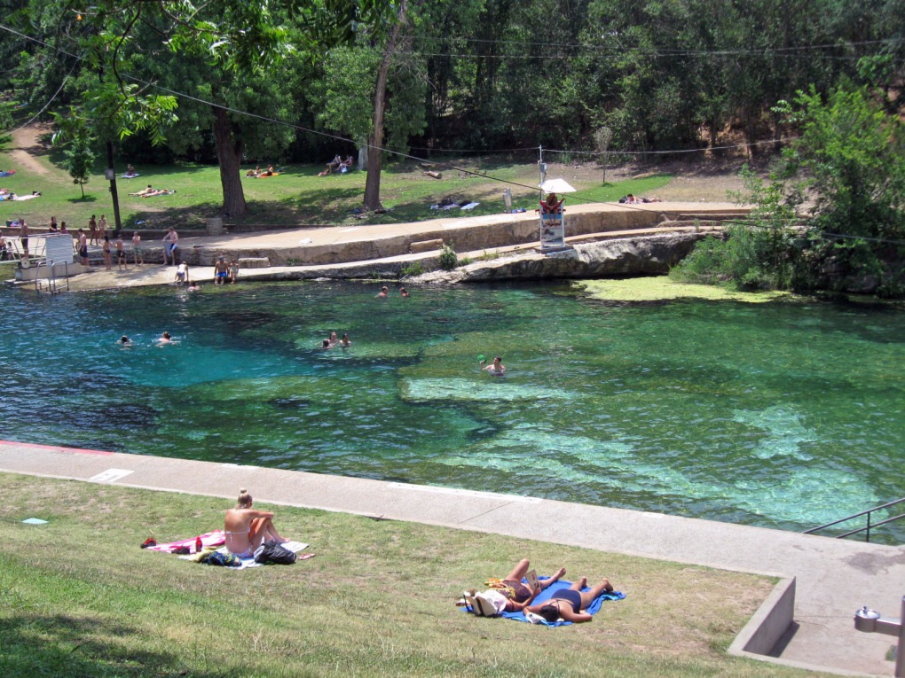 Barton Springs Pool Austin Parks Foundation