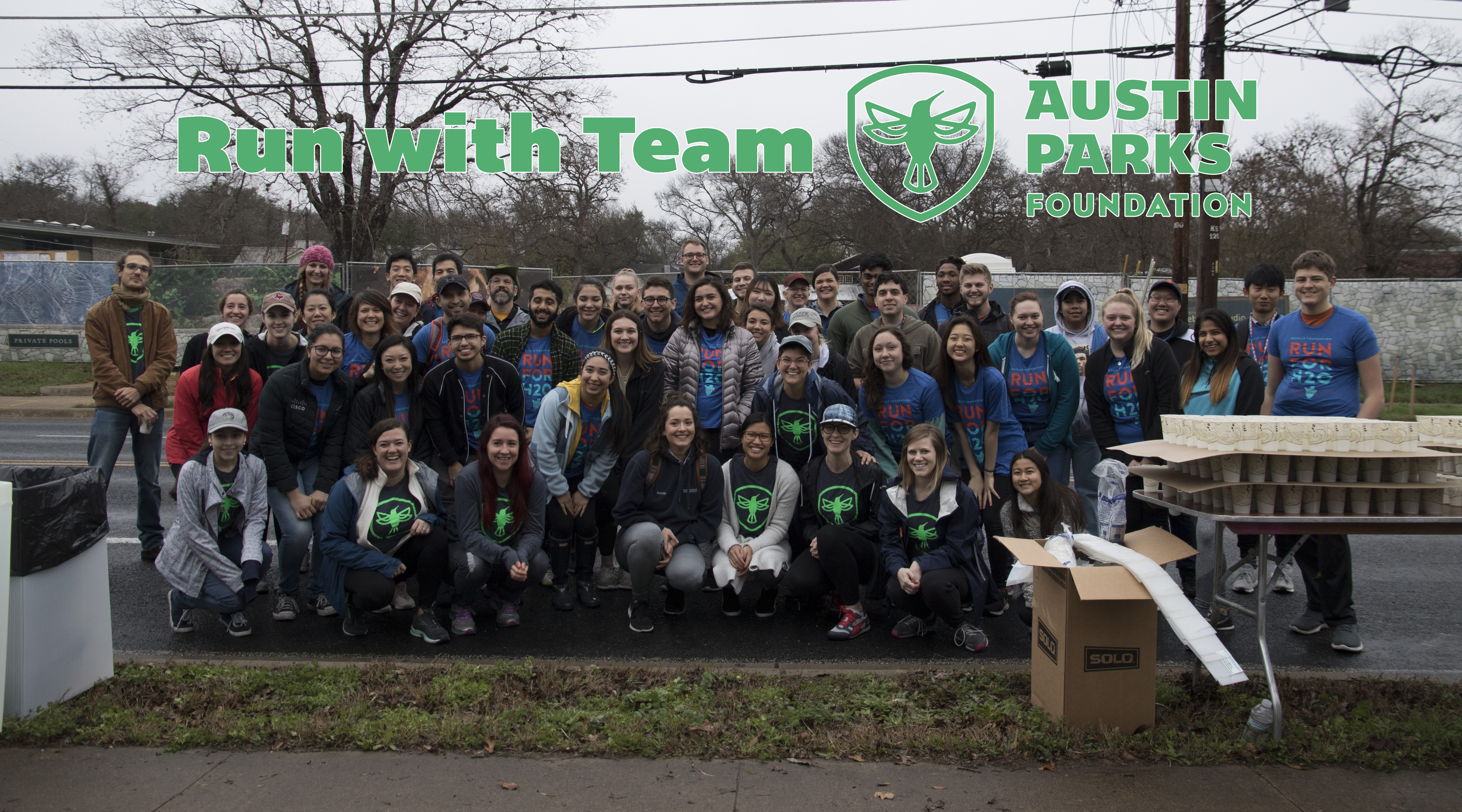 run with APF's marathon team