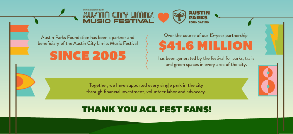 acl music festival generates millions of dollars for austin's parks