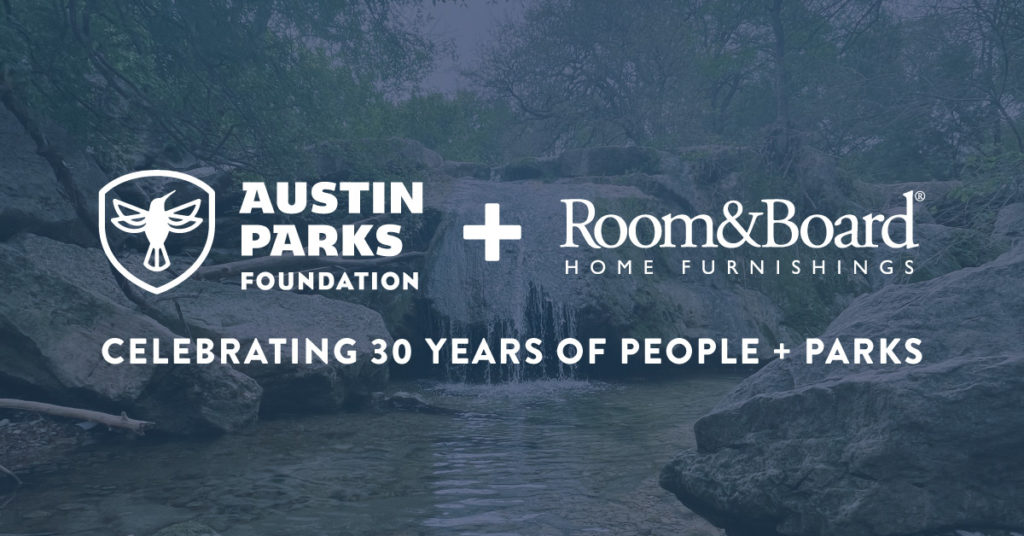 Room & Board Helps APF Celebrate 30 Years of People + Parks