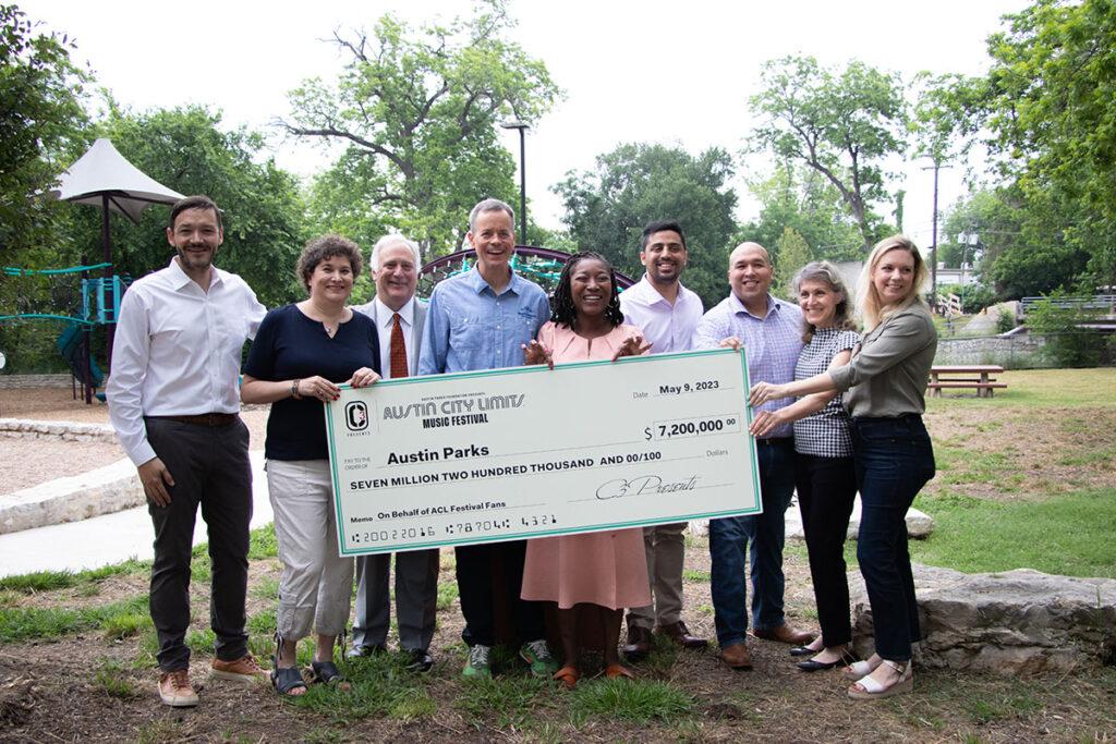 ACL Fest Grants $7.2 Million to Parks Projects